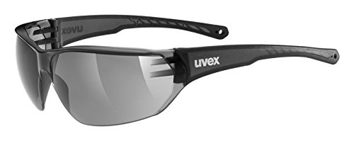 Uvex Unisex Sportbrille Sportstyle 204, smoke/lens smoke, One Size, 5305252110,