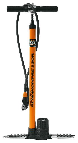 SKS Luft und Standpumpe Rennkompressor, Orange, 10063