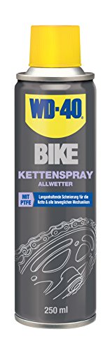 WD-40 Bike Kettenspray Allwetter 250 ml, transparent, 49703