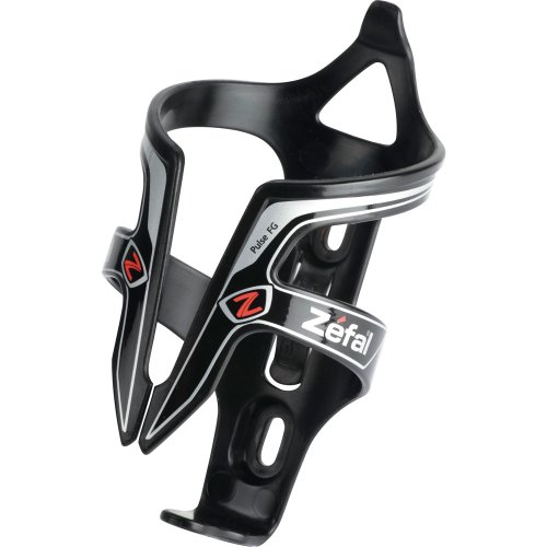 Zefal Fahrradflaschenhalter Pulse Fiber Glass, Black Silver, 3575069