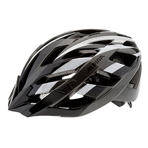 Alpina Unisex Radhelm Panoma, black-titanium-white, 52-57, A9665.1.35