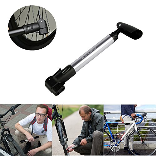 UVISTAR Minipumpe Fahrrad Rennrad, Presta Luftpumpe, 2
