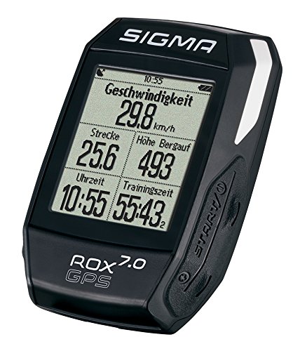 Sigma Rox 7.0 Fahrradcomputer Gps, Schwarz, One Size