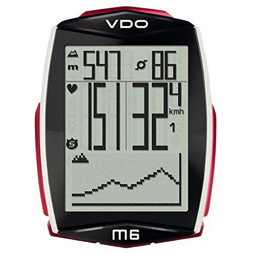 VDO M6 Fahrradcomputer, schwarz