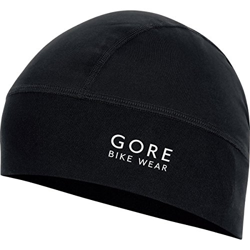 GORE BIKE WEAR Fahrrad-Helm-Mütze, GORE Selected Fabrics, UNIVERSAL Helmet Beany, Größe One, Schwarz, HPOWCS