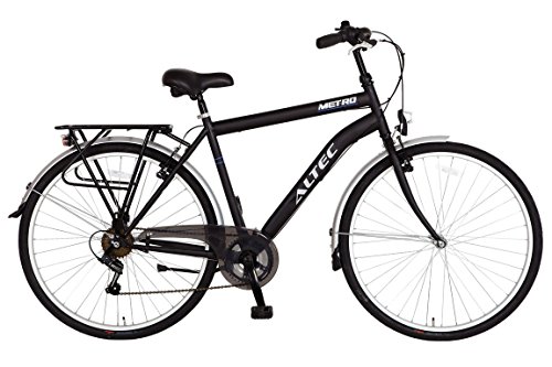 28 ZOLL HERRENFAHRRAD CITYFAHRRAD CITY BIKE HERREN RAD JUGEND FAHRRAD CITYRAD ALTEC METRO SCHWARZ