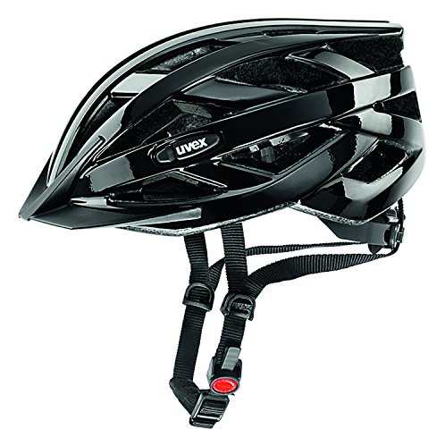 Uvex Unisex Fahrradhelm I-Vo, black, 56-60cm, 4104240217