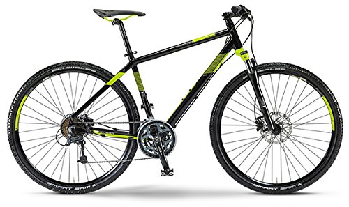 Staiger Idaho Herren-Crossrad 27-Gang Shimano Deore Kettenschaltung schwarz/lime (Rahmenhöhe 56)