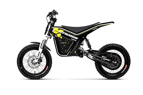 KUBERG Kinder Cross Electric Dirt Bike, Black, M