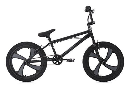 KS Cycling Rise BMX Freestyle Unisex Kinder, schwarz