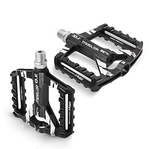 Mountainbike MTB Pedale Fahrrad CNC Aluminiumlegierung Anti Skid Platform Pedales für 9/16’’ Mountain Bike