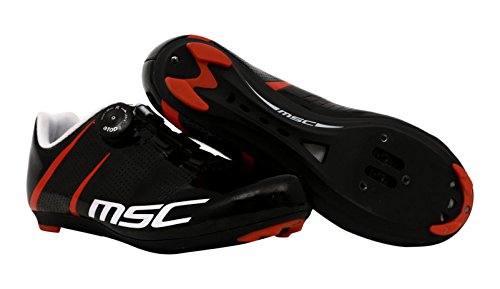 0 MSC Rennrad Schuhe Schwarz T44