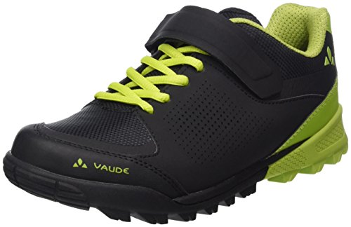 Vaude Unisex-Erwachsene AM Downieville Low Mountainbike Schuhe, Schwarz (Black/Chute 618), 44 EU