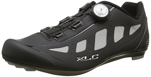 XLC Erwachsene Pro Road Shoes CB R06, Schwarz/Grau, 43, 2500086500