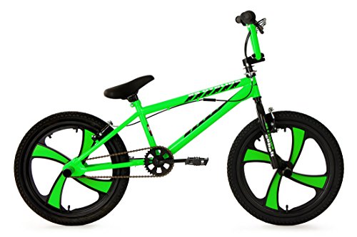 KS Cycling Jungen Fahrrad BMX Freestyler Cobalt, Grün, 20, 522B