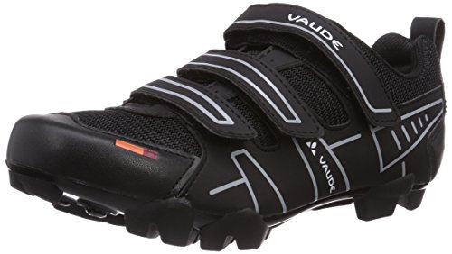 VAUDE Exire Active RC, Unisex-Erwachsene Radsportschuhe – Rennrad, Schwarz (black/silver), 44 EU (9.5 UK)