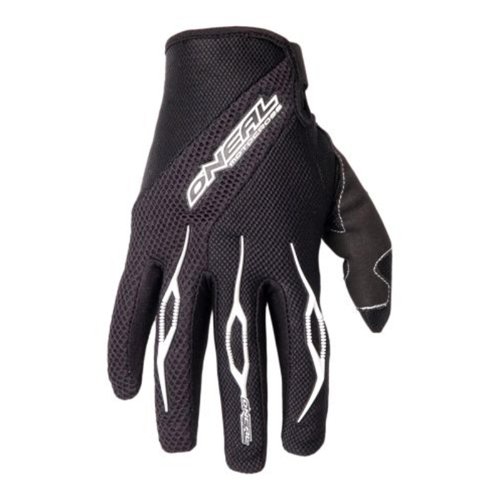 O'Neal Element Glove Handschuhe Schwarz Moto Cross Enduro Downhill Mountain Bike MTB DH, 0398R, Größe Medium