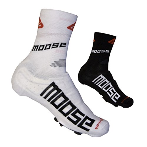 MOOSE SHOECOVER, Fahrradschuh Cover, Überschuh, Überschuhe, Schuhüberzug XL (44-45) Schwarz