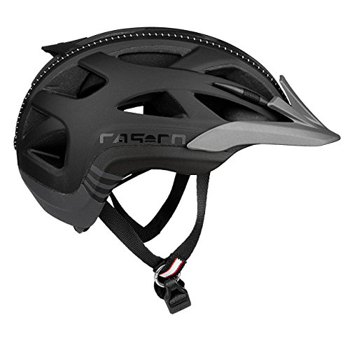 Casco Erwachsene Active 2 Fahrradhelm, Mehrfarbig (mehrfarbig (schwarz-anthrazit)), M (56-58 cm)