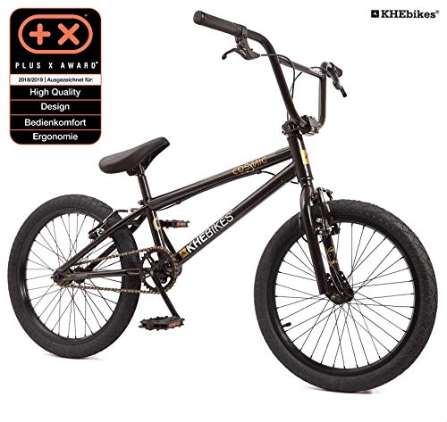 KHE BMX Fahrrad Cosmic schwarz mit Affix Rotor 20 Zoll nur 11,1kg!