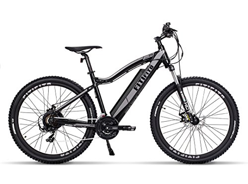 Fitifito MT27,5 Zoll Elektrofahrrad Mountainbike E-Bike Pedelec, 36V 13Ah 468Wh LG Cells Lithium-Ionen USB, 36V 250W Heckmotor, 21 Gang Shimano Schaltung, Mechanische Scheibenbremse