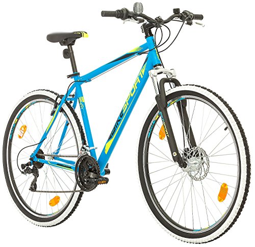 BIKE SPORT LIVE ACTIVE 29 Zoll Bikesport Thunder Herren Fahrrad MTB Mountainbike Hardtail Shimano 21 Gang (Blau matt, L)