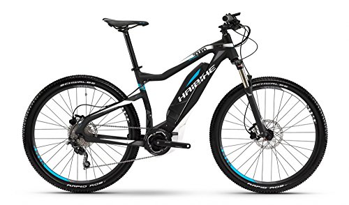 Haibike Sduro HardSeven SL 27, 5 Zoll Schwarz/Weiß/Cyan Matt (2016), 35