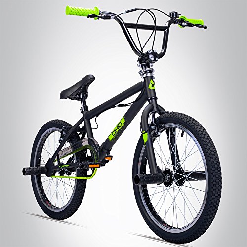 Bergsteiger Ohio 20 Zoll BMX, 360° Rotor-System, Freestyle, 4 Stahl Pegs, Kettenschutz, Freilauf