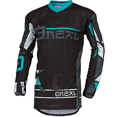 O'Neal Element Zen Motocross Jersey MX Enduro MTB DH Cross Trikot Mountain Bike Gelände, 001E-0Adult, Farbe Petrol, Größe M