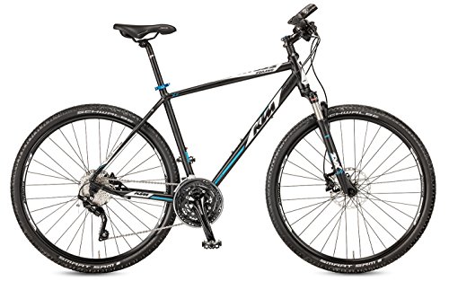 KTM Herren Fahrrad 28 Zoll Crossrad schwarz Sorano Cross – 30 Gänge Kettenschaltung