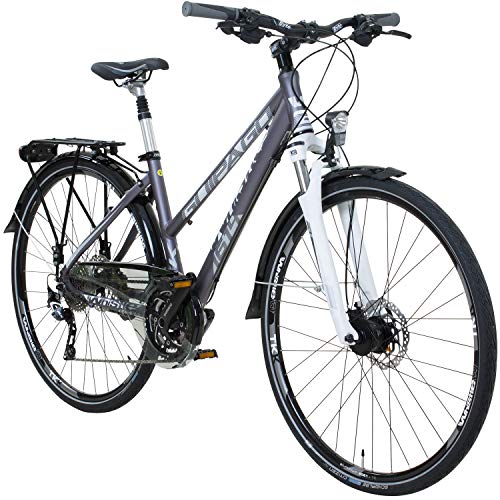 Whistle 28 Zoll Trekkingrad Crossrad Damenrad 30 Gang 44 cm, Rahmengrösse:44 cm