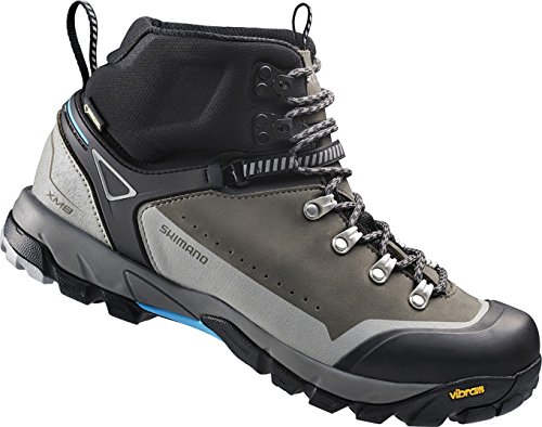 Shimano Fahrradschuhe XM Radschuhe SH-XM9 GR. 43 SPD Versenkt Gore Tex Vibram, Unisex-Erwachsene Radsportschuhe – Mountainbike, Grau (Grey), 43 EU