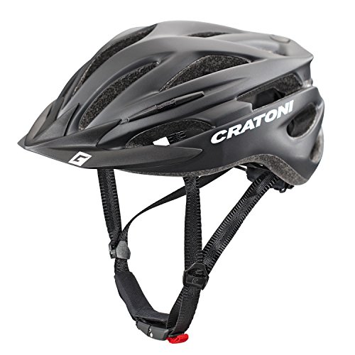 Cratoni Pacer+ Fahrradhelm, Black Matt, L-XL