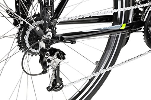 hawk trekking 24-g 52 cm fahrrad comfort black 28 zoll