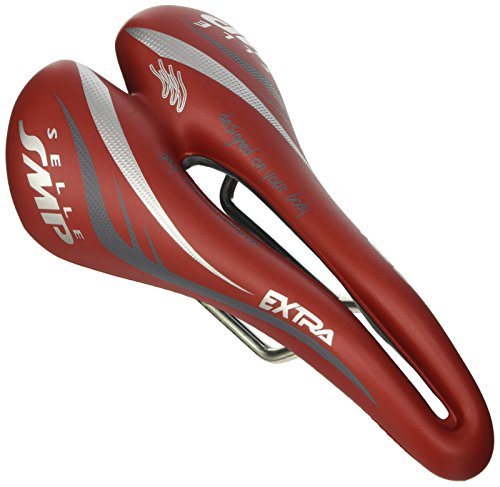 Selle SMP Extra Color Edition Farben ! MTB Rennrad Fahrrad Sattel 100% druckfrei, Farbe rot