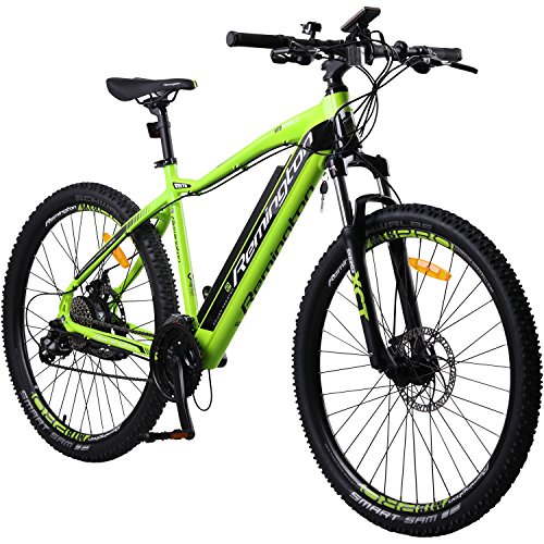 REMINGTON Rear Drive MTB E-Bike Mountainbike Pedelec, Farbe:Grün